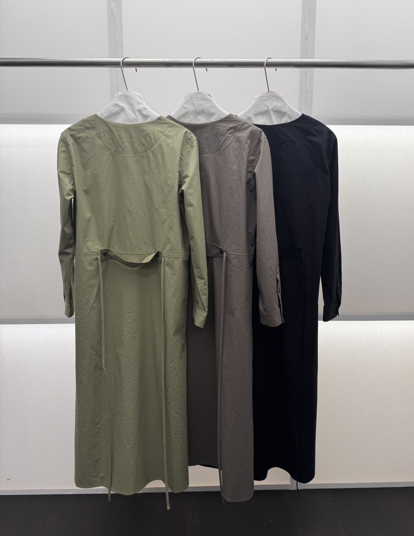 MILUI韓國東大門代購女士新品26春夏人氣休閑連衣裙含腰繩MILUI連衣裙