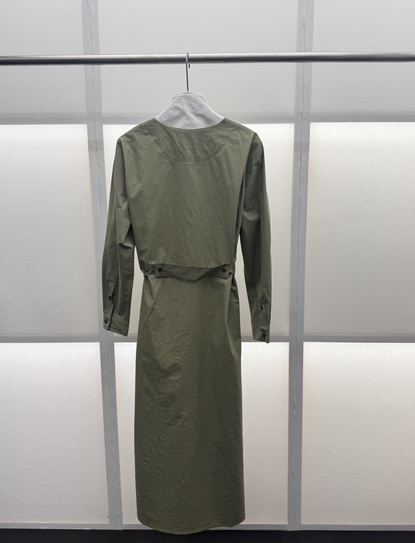 MILUI韓國東大門代購女士新品26春夏人氣休閑連衣裙含腰繩MILUI連衣裙