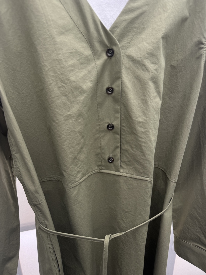 MILUI韓國東大門代購女士新品26春夏人氣休閑連衣裙含腰繩MILUI連衣裙