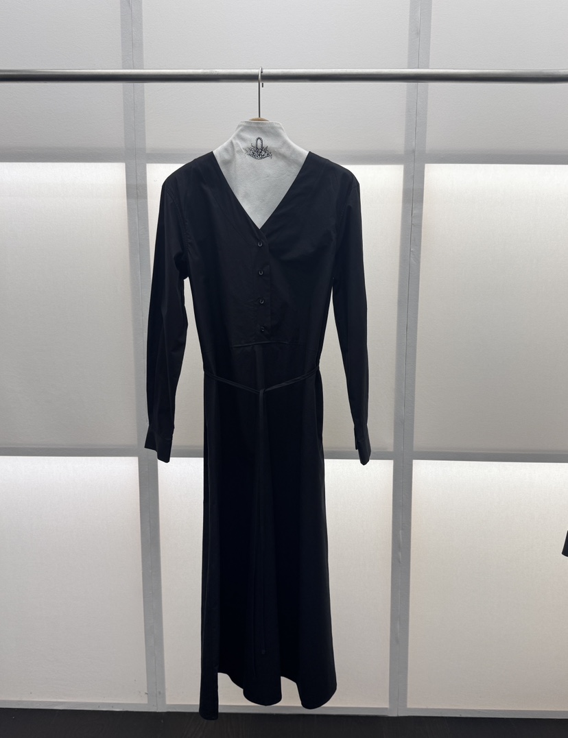 MILUI韓國東大門代購女士新品26春夏人氣休閑連衣裙含腰繩MILUI連衣裙圖色3