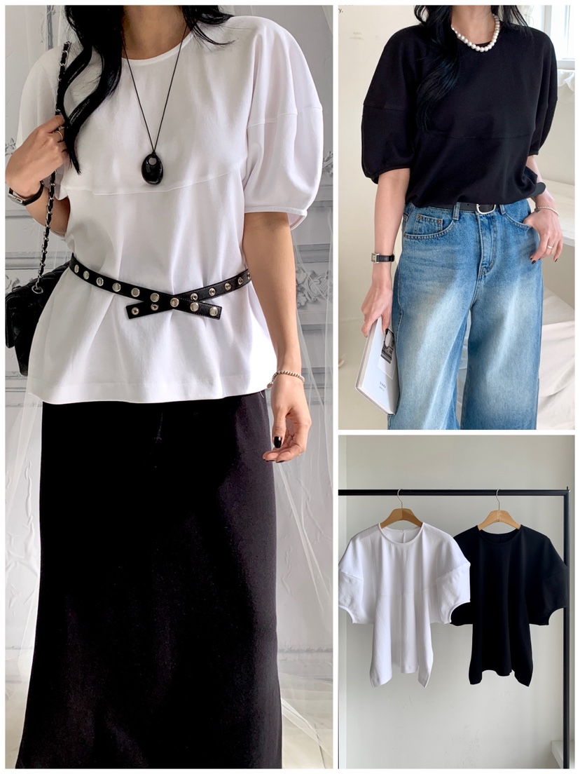 DAVICHI/D.SECOND韓國代購女裝新款時尚人氣職業26春夏T恤DAVICHI/D.SECONDT恤