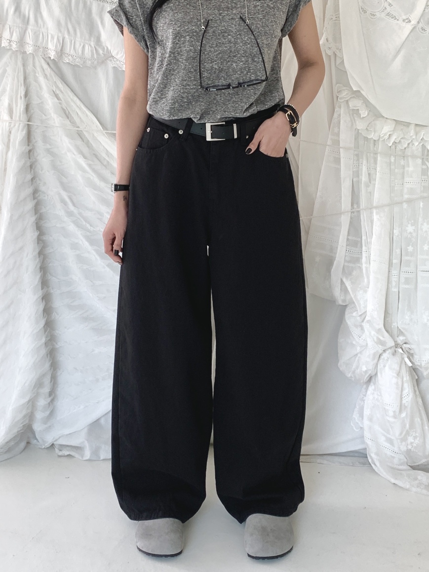 DAVICHI/D.SECOND韓國代購女裝新款時尚牛仔褲含隨機腰帶棉DAVICHI/D.SECOND牛仔褲