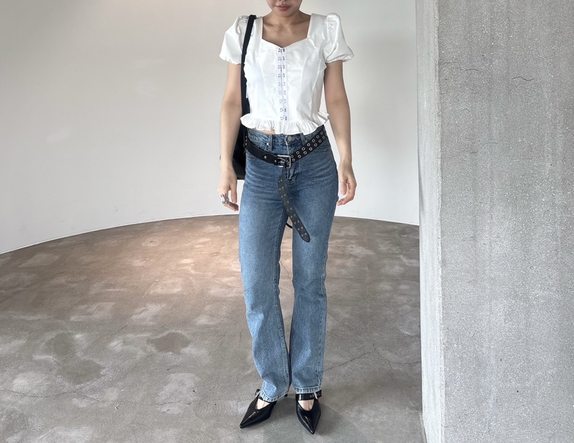 PLATFORM-L韓國直郵女裝新款職業休閑熱賣26春夏襯衫蕾絲衫PLATFORM襯衫/蕾絲衫