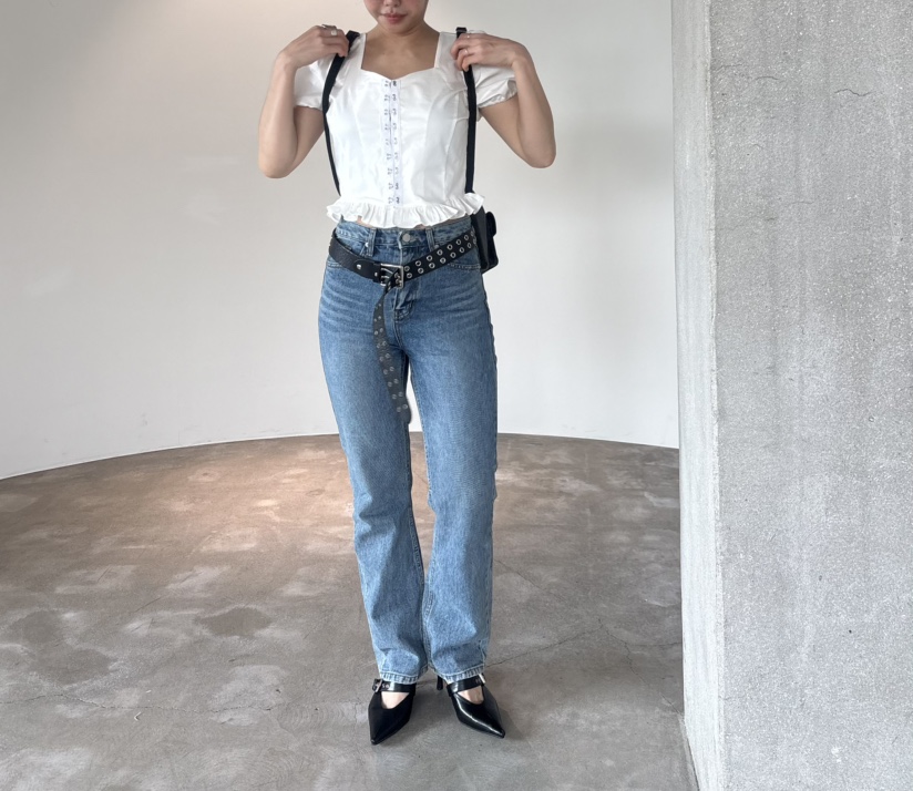 PLATFORM-L韓國直郵女裝新款職業休閑熱賣26春夏襯衫蕾絲衫PLATFORM襯衫/蕾絲衫