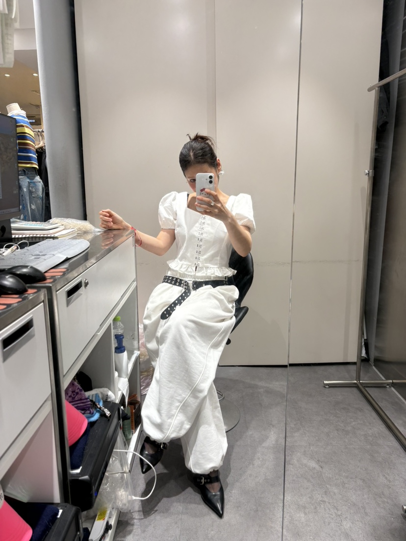 PLATFORM-L韓國直郵女裝新款職業休閑熱賣26春夏襯衫蕾絲衫PLATFORM襯衫/蕾絲衫