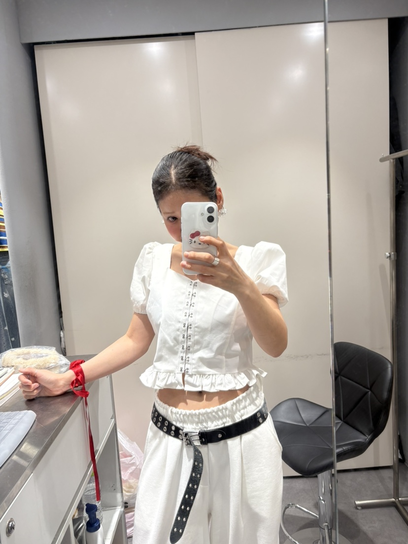 PLATFORM-L韓國直郵女裝新款職業休閑熱賣26春夏襯衫蕾絲衫PLATFORM襯衫/蕾絲衫