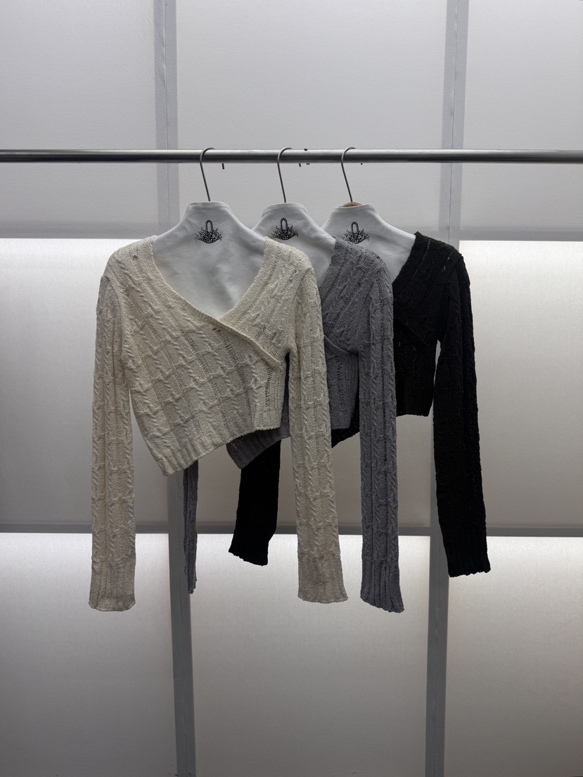 MILUI韓國直郵實拍女裝新品推薦人氣26春夏熱賣時尚針織衫MILUI針織衫