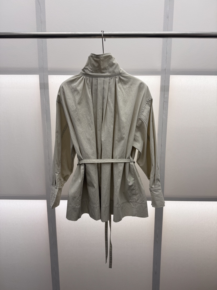 MILUI韓國直郵女士新品職業熱賣時尚人氣休閑推薦夾克含腰繩MILUI夾克