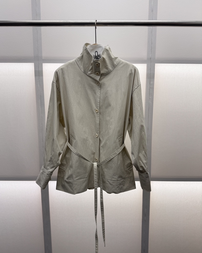 MILUI韓國直郵女士新品職業熱賣時尚人氣休閑推薦夾克含腰繩MILUI夾克圖色1