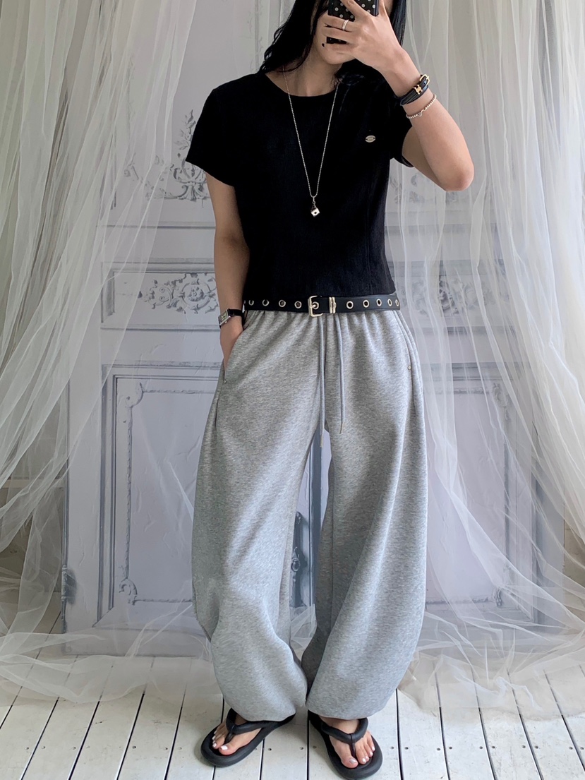 DAVICHI/D.SECOND韓國直郵女裝新品時尚休閑熱賣休閑褲DAVICHI/D.SECOND休閑褲