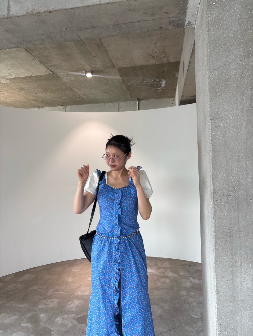 PLATFORM-L韓國東大門直郵女士新品26春夏人氣連衣裙復古PLATFORM連衣裙