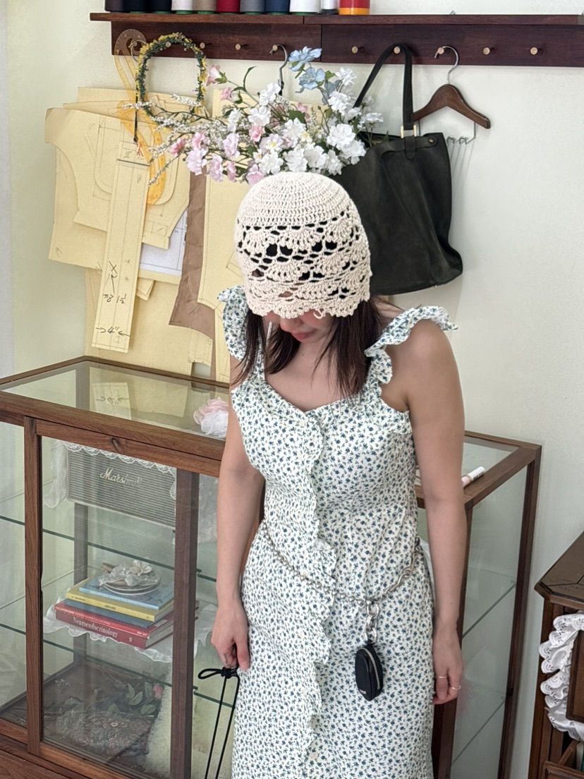 PLATFORM-L韓國東大門直郵女士新品26春夏人氣連衣裙復古PLATFORM連衣裙