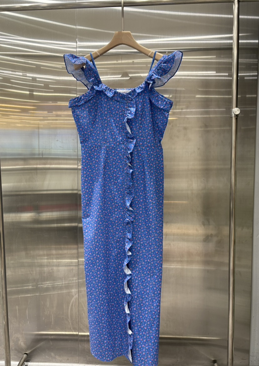 PLATFORM-L韓國東大門直郵女士新品26春夏人氣連衣裙復古PLATFORM連衣裙圖色2