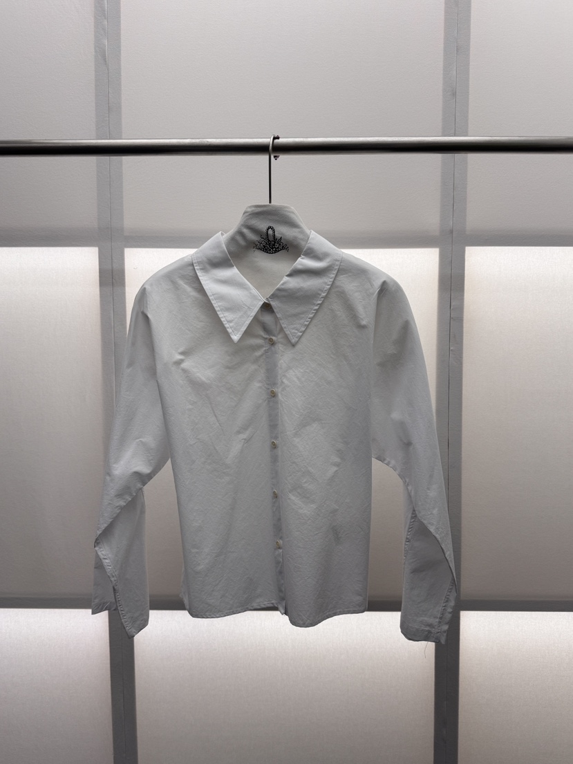 MILUI韓國代購女士新款26春夏職業休閑時尚推薦襯衫蕾絲衫MILUI襯衫/蕾絲衫圖色1