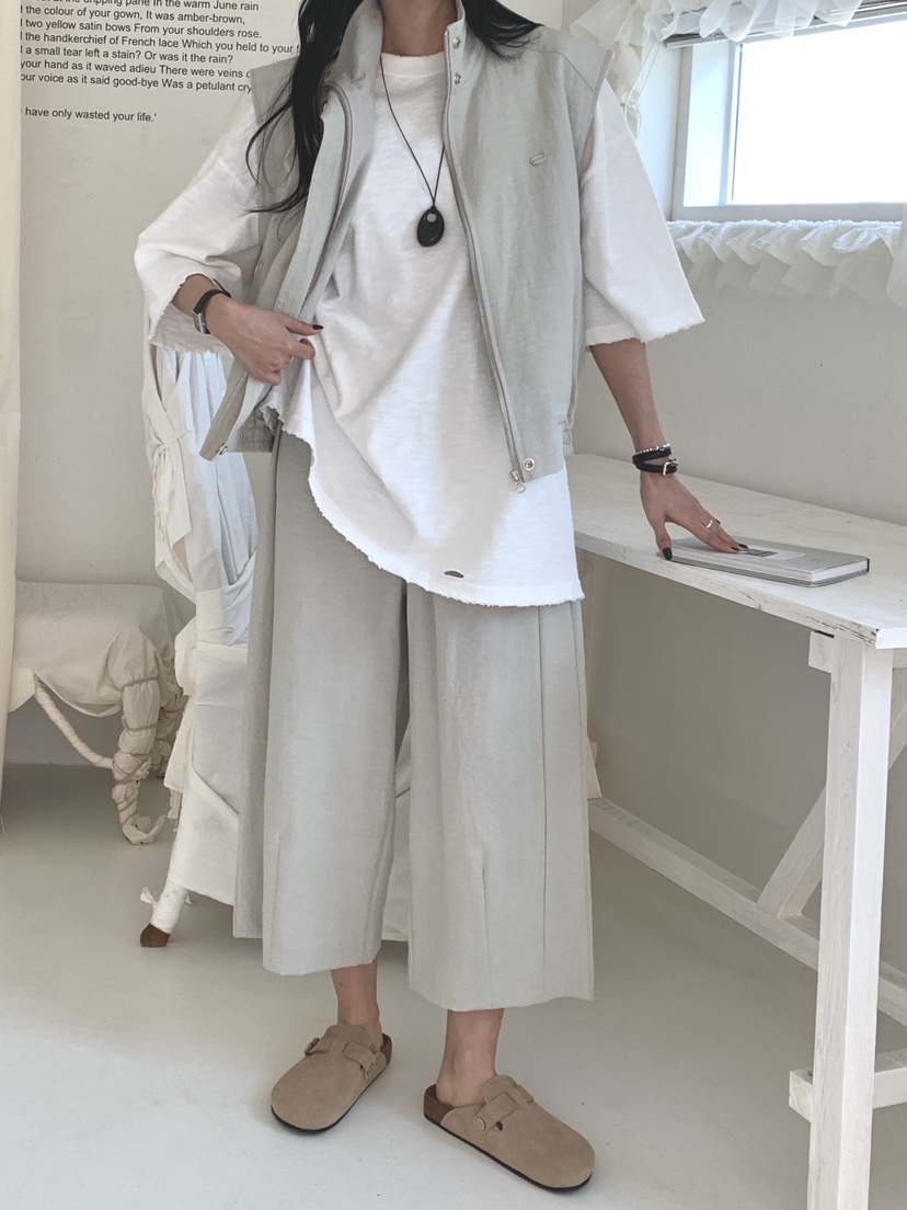 DAVICHI/D.SECOND韓國東大門代購女裝新款人氣熱賣休閑褲DAVICHI/D.SECOND休閑褲