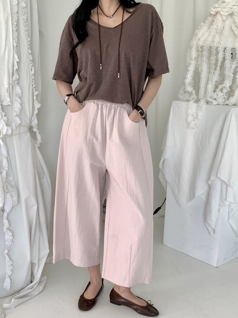 DAVICHI/D.SECOND韓國東大門代購女裝新款人氣熱賣休閑褲DAVICHI/D.SECOND休閑褲