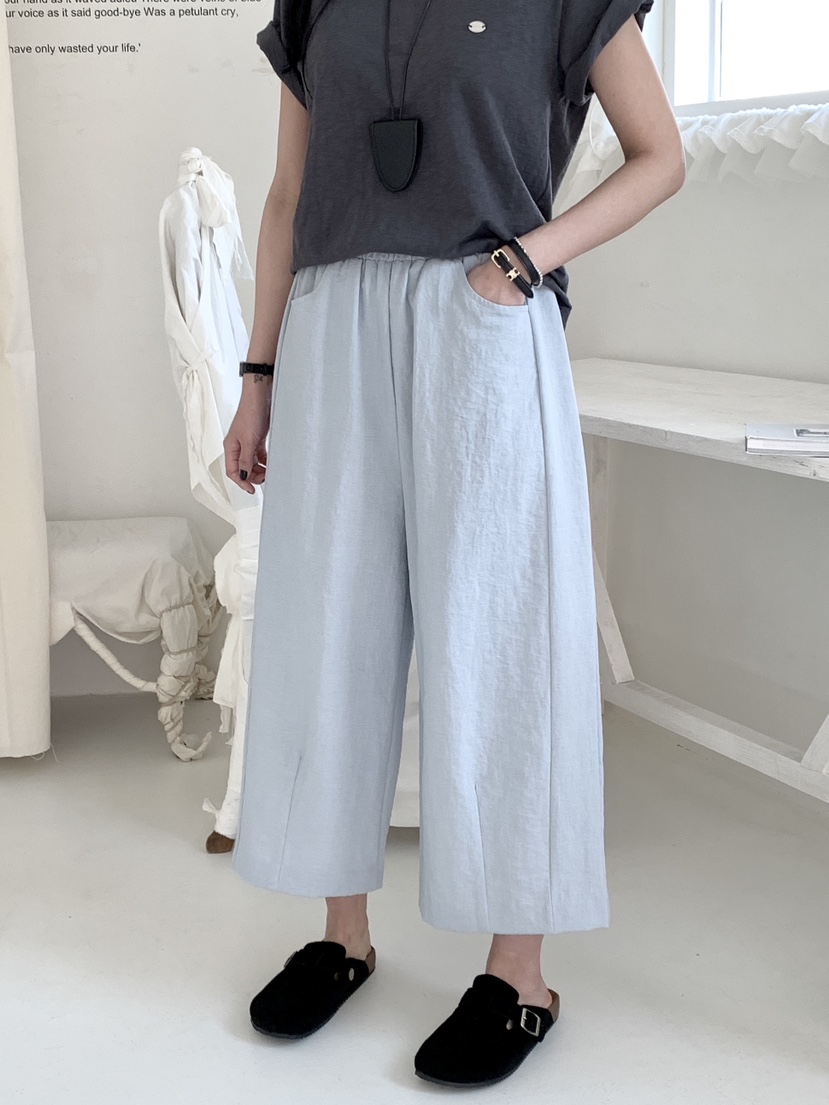 DAVICHI/D.SECOND韓國東大門代購女裝新款人氣熱賣休閑褲DAVICHI/D.SECOND休閑褲