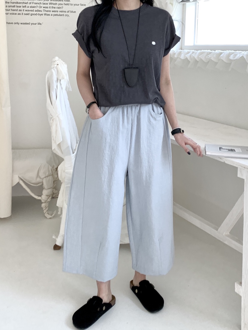 DAVICHI/D.SECOND韓國東大門代購女裝新款人氣熱賣休閑褲DAVICHI/D.SECOND休閑褲