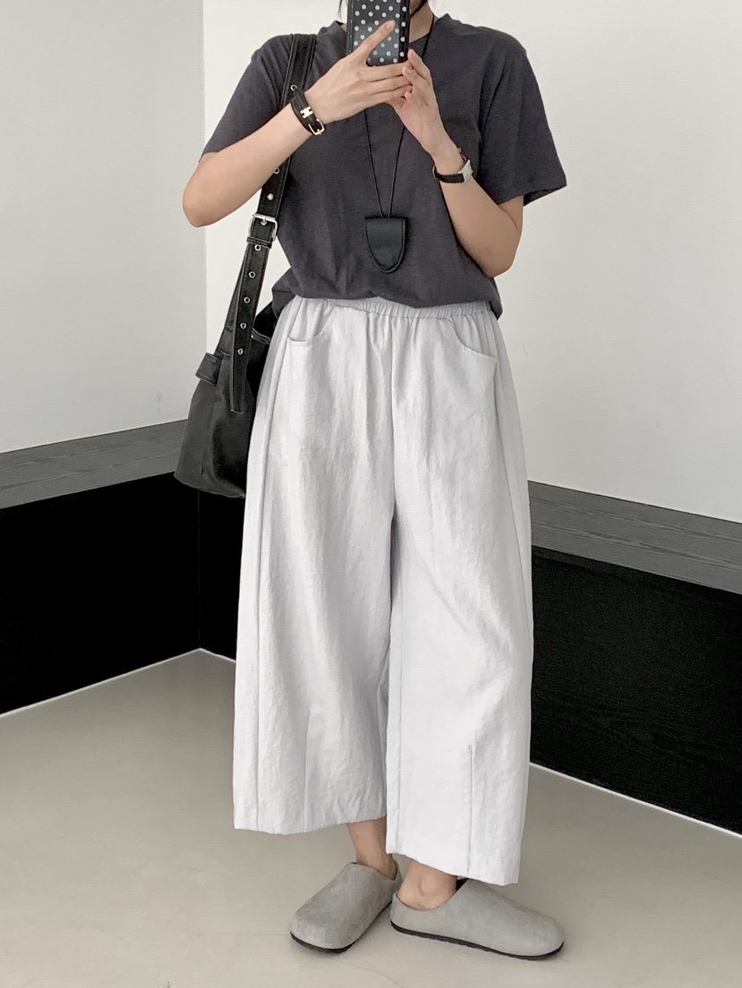 DAVICHI/D.SECOND韓國東大門代購女裝新款人氣熱賣休閑褲DAVICHI/D.SECOND休閑褲