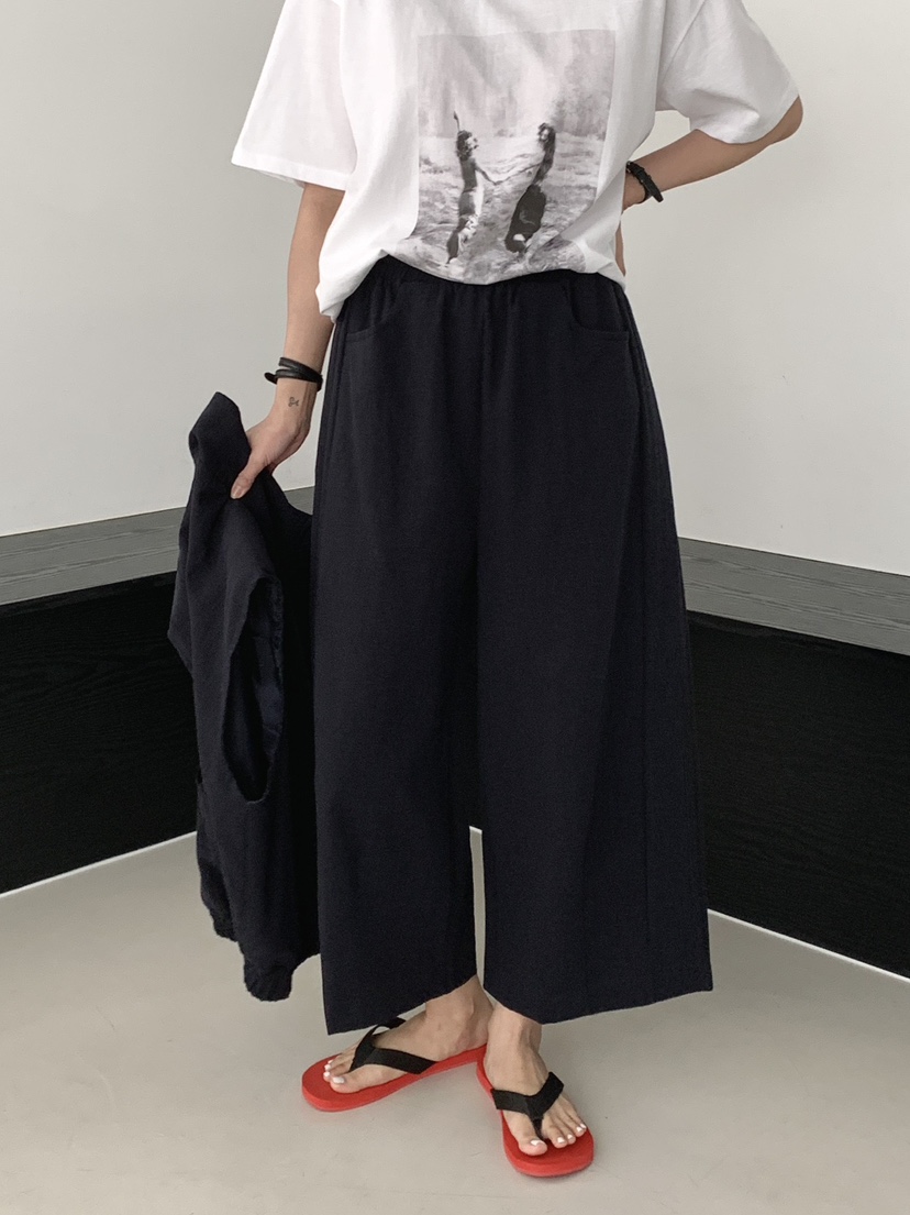 DAVICHI/D.SECOND韓國東大門代購女裝新款人氣熱賣休閑褲DAVICHI/D.SECOND休閑褲