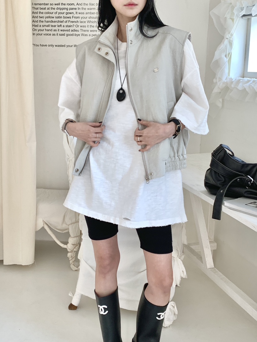 DAVICHI/D.SECOND韓國直郵實拍女裝新品26春夏人氣馬甲DAVICHI/D.SECOND馬甲