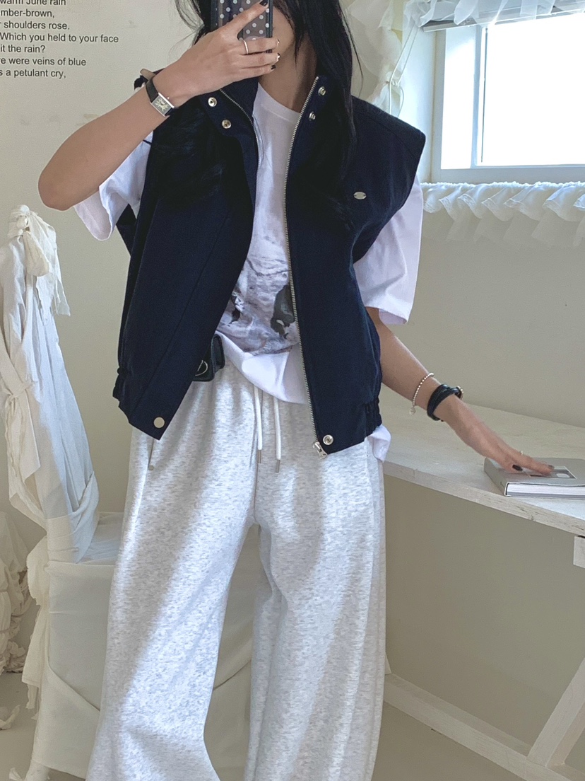 DAVICHI/D.SECOND韓國直郵實拍女裝新品26春夏人氣馬甲DAVICHI/D.SECOND馬甲