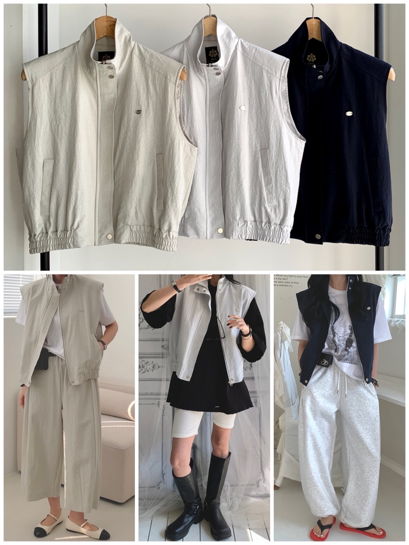 DAVICHI/D.SECOND韓國直郵實拍女裝新品26春夏人氣馬甲DAVICHI/D.SECOND馬甲