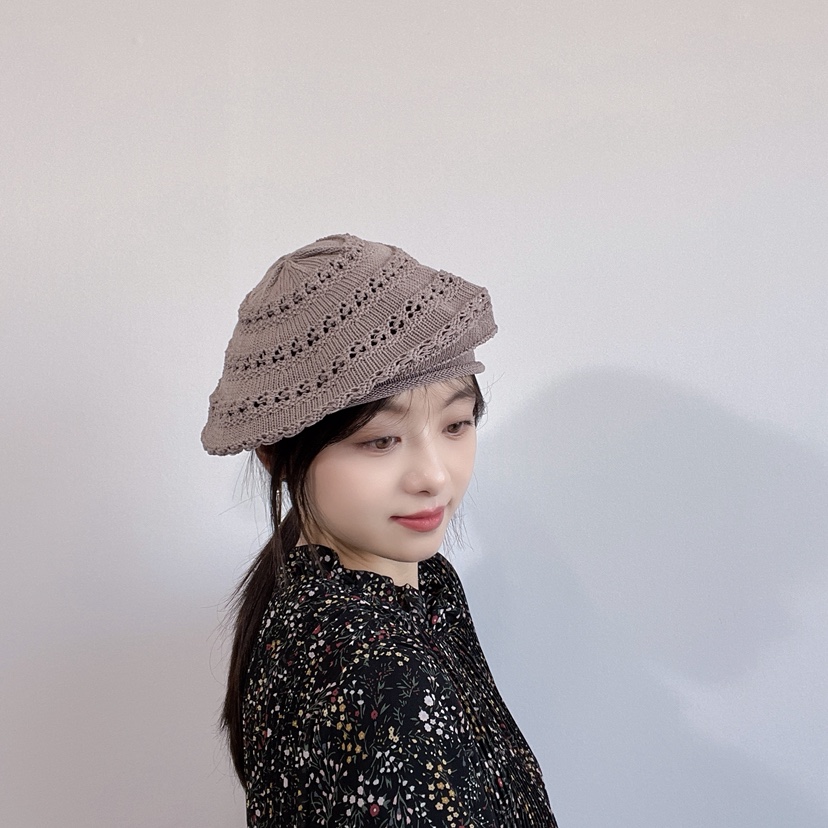 LOVELY HAT韓國代購女士新款職業26春夏推薦休閑時尚帽子LOVELY HAT帽子