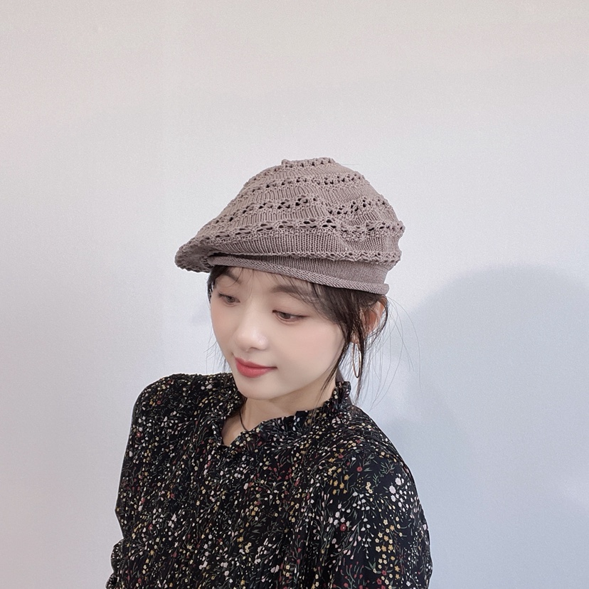 LOVELY HAT韓國代購女士新款職業26春夏推薦休閑時尚帽子LOVELY HAT帽子