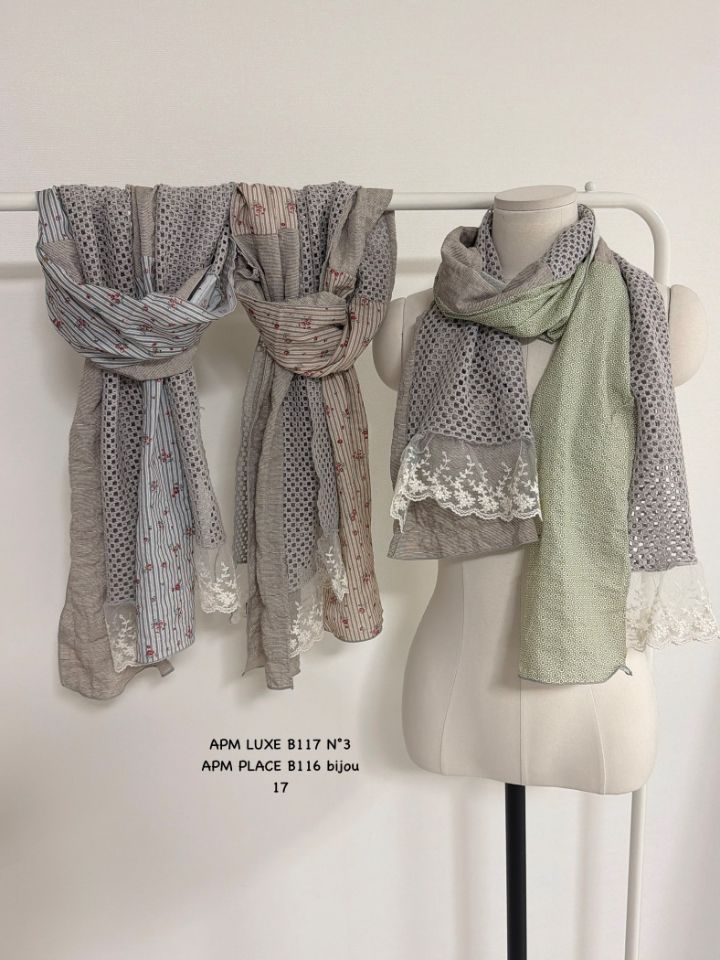 N3韓國東大門代購女裝新款人氣熱賣休閑推薦26春夏圍巾披肩棉N3圍巾/披肩