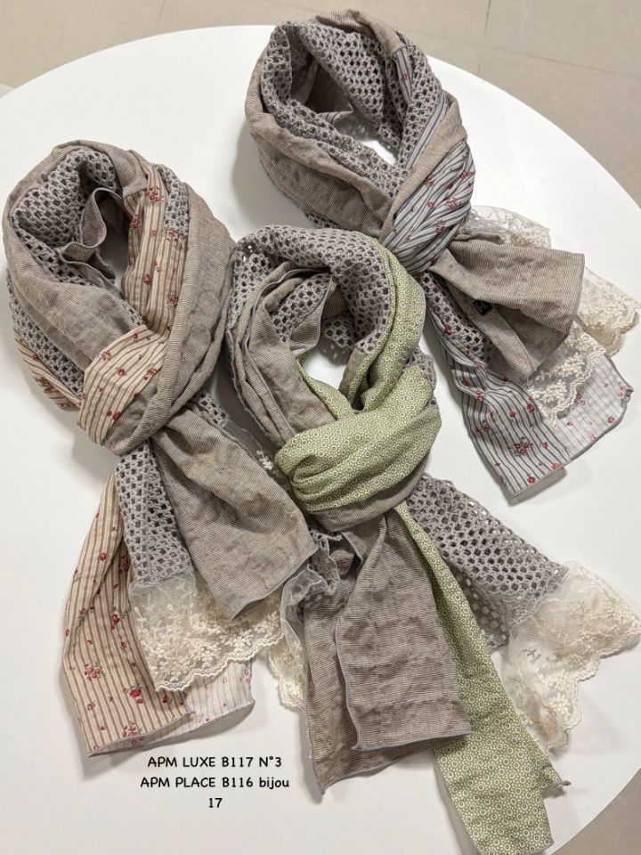 N3韓國東大門代購女裝新款人氣熱賣休閑推薦26春夏圍巾披肩棉N3圍巾/披肩