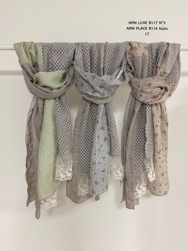 N3韓國東大門代購女裝新款人氣熱賣休閑推薦26春夏圍巾披肩棉N3圍巾/披肩