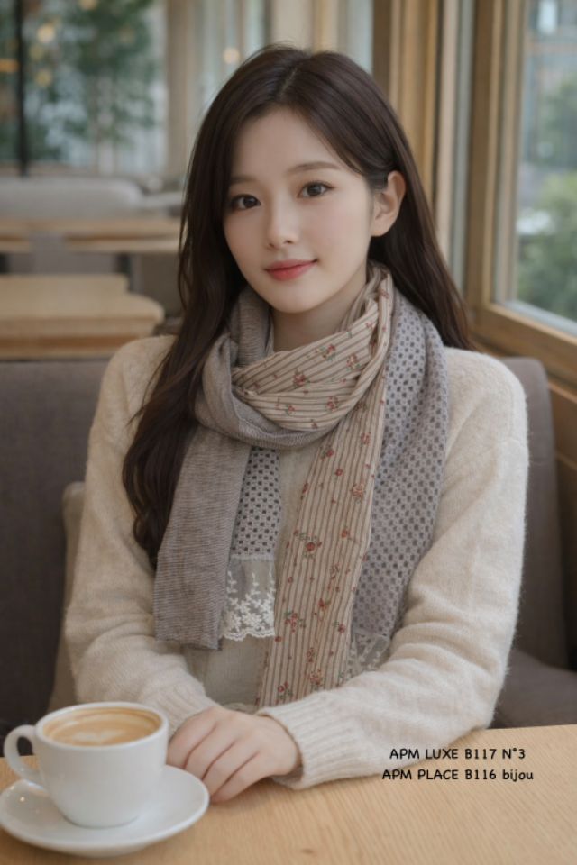 N3韓國東大門代購女裝新款人氣熱賣休閑推薦26春夏圍巾披肩棉N3圍巾/披肩