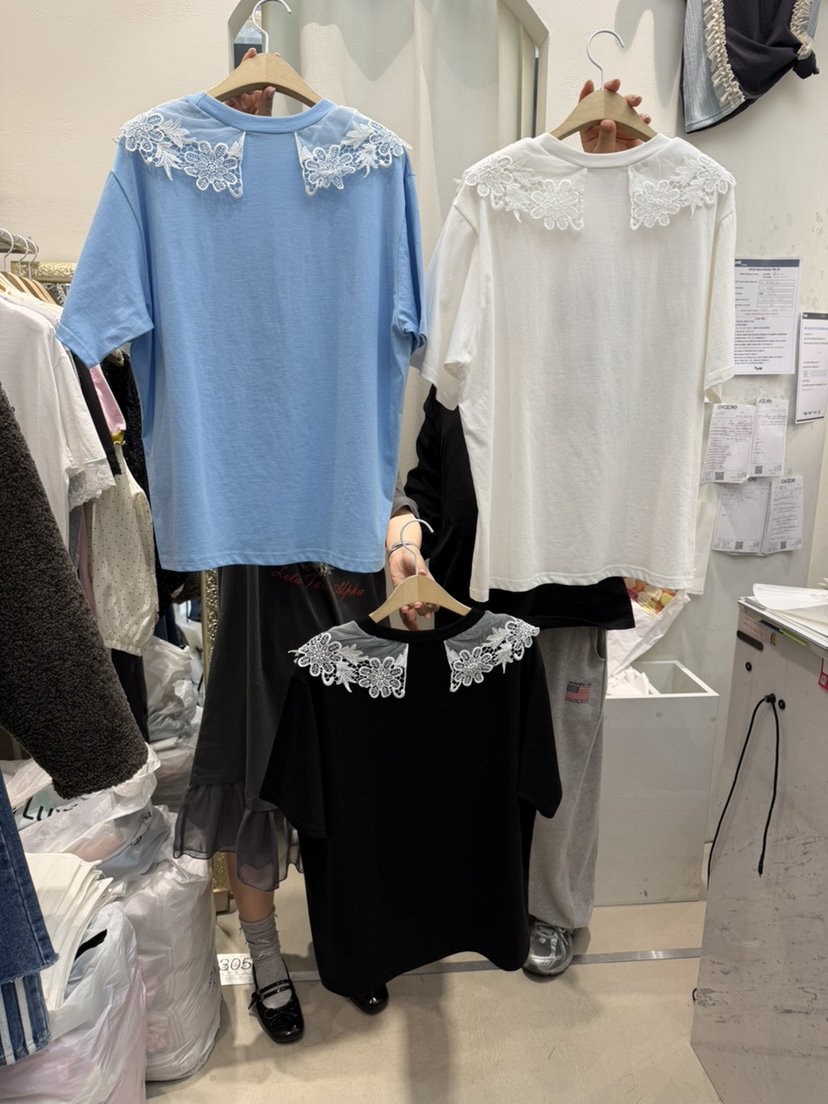 LOVABLE韓國代購女士新品人氣休閑熱賣26春夏時尚職業T恤LOVABLET恤