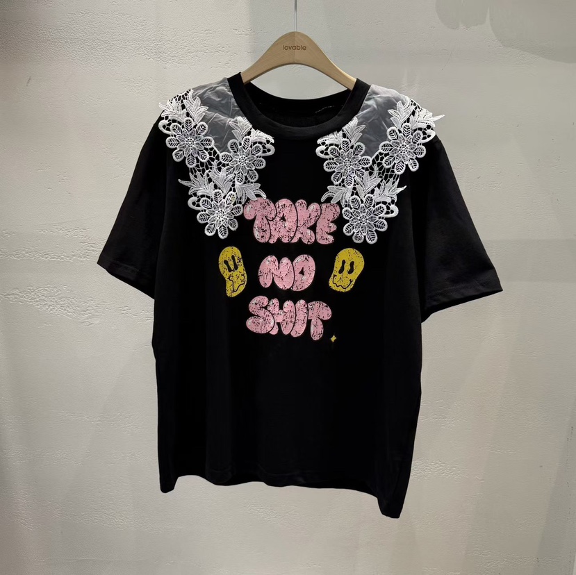 LOVABLE韓國代購女士新品人氣休閑熱賣26春夏時尚職業T恤LOVABLET恤圖色3