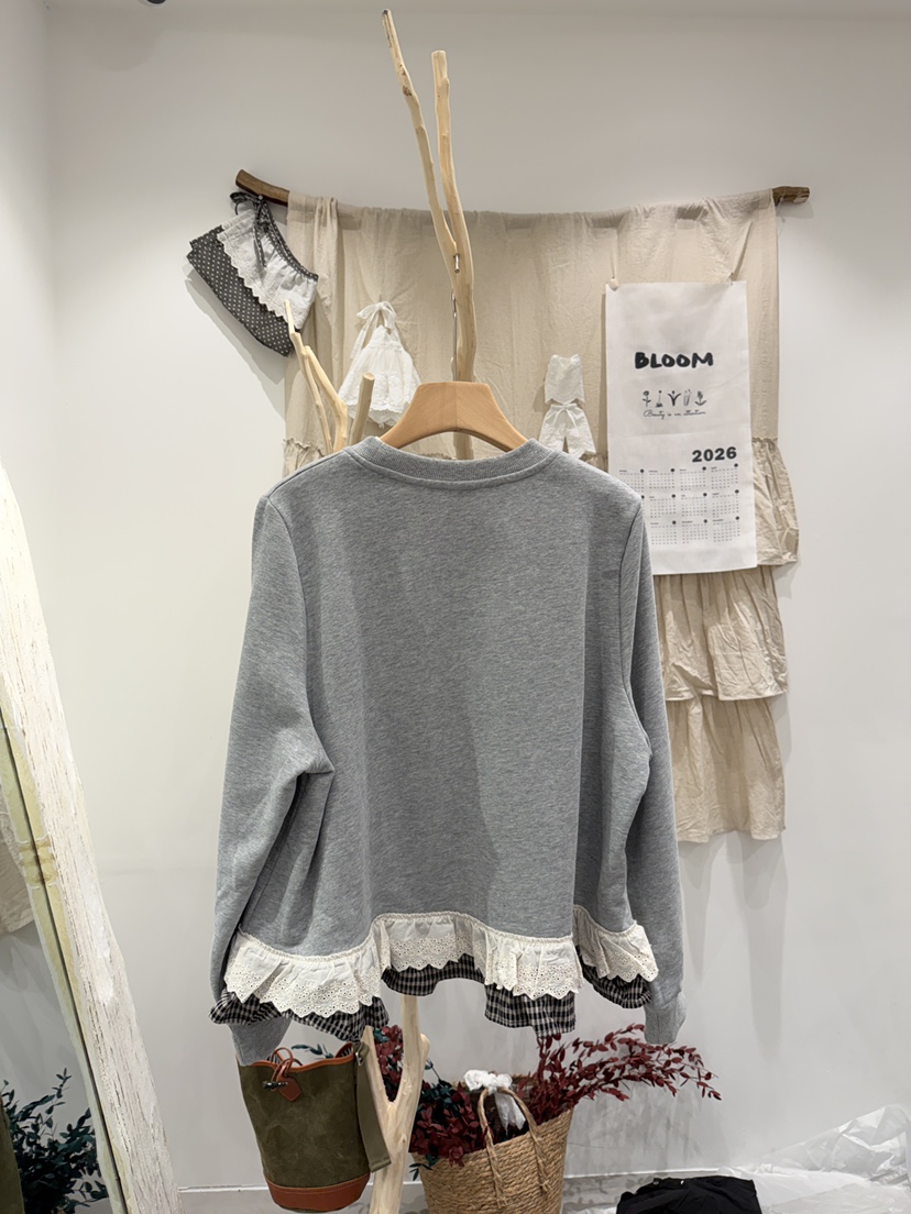 BLOOM韓國直郵實拍女士新款時尚人氣職業休閑推薦熱賣衛衣BLOOM-S衛衣