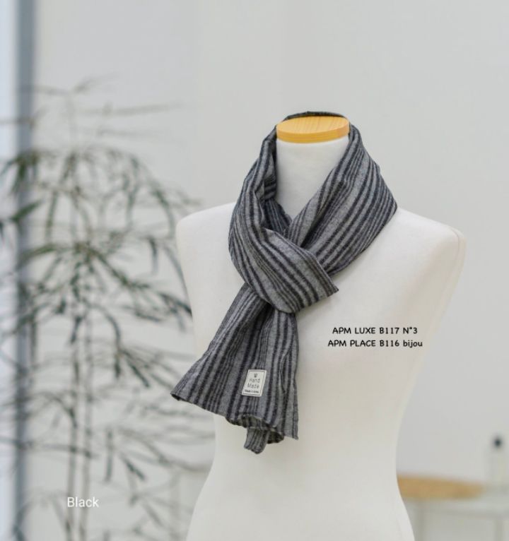 N3韓國直郵實拍女士新款熱賣26春夏時尚圍巾披肩直筒亞麻N3圍巾/披肩