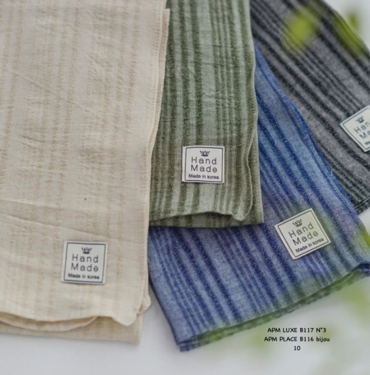 N3韓國直郵實拍女士新款熱賣26春夏時尚圍巾披肩直筒亞麻N3圍巾/披肩