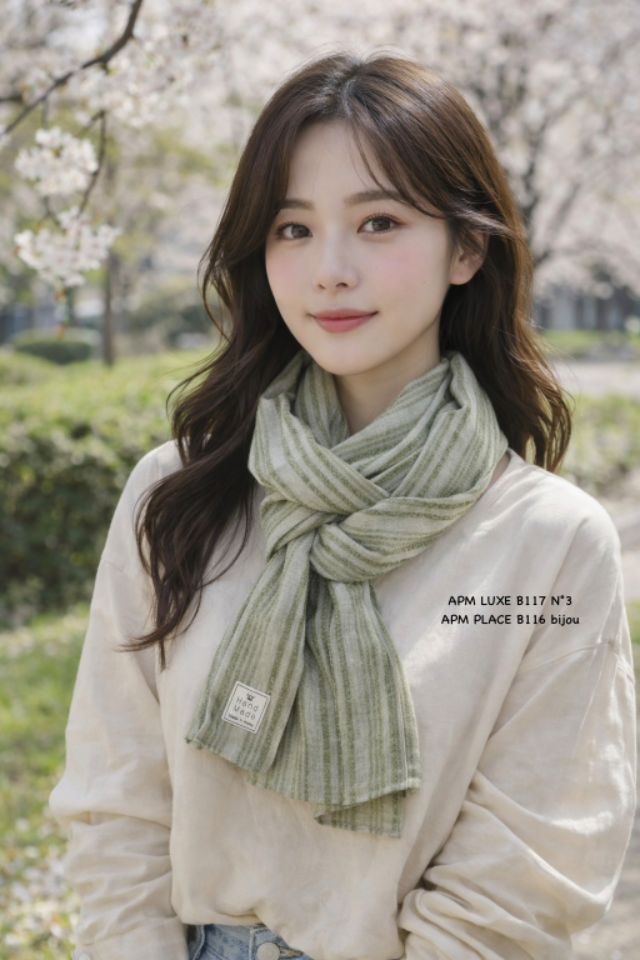 N3韓國直郵實拍女士新款熱賣26春夏時尚圍巾披肩直筒亞麻N3圍巾/披肩