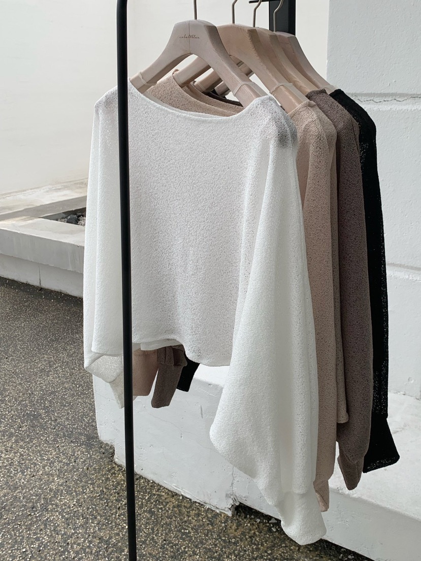 COBALT BLUE韓國東大門代購女士新款26春夏時尚職業針織衫COBALT BLUE針織衫