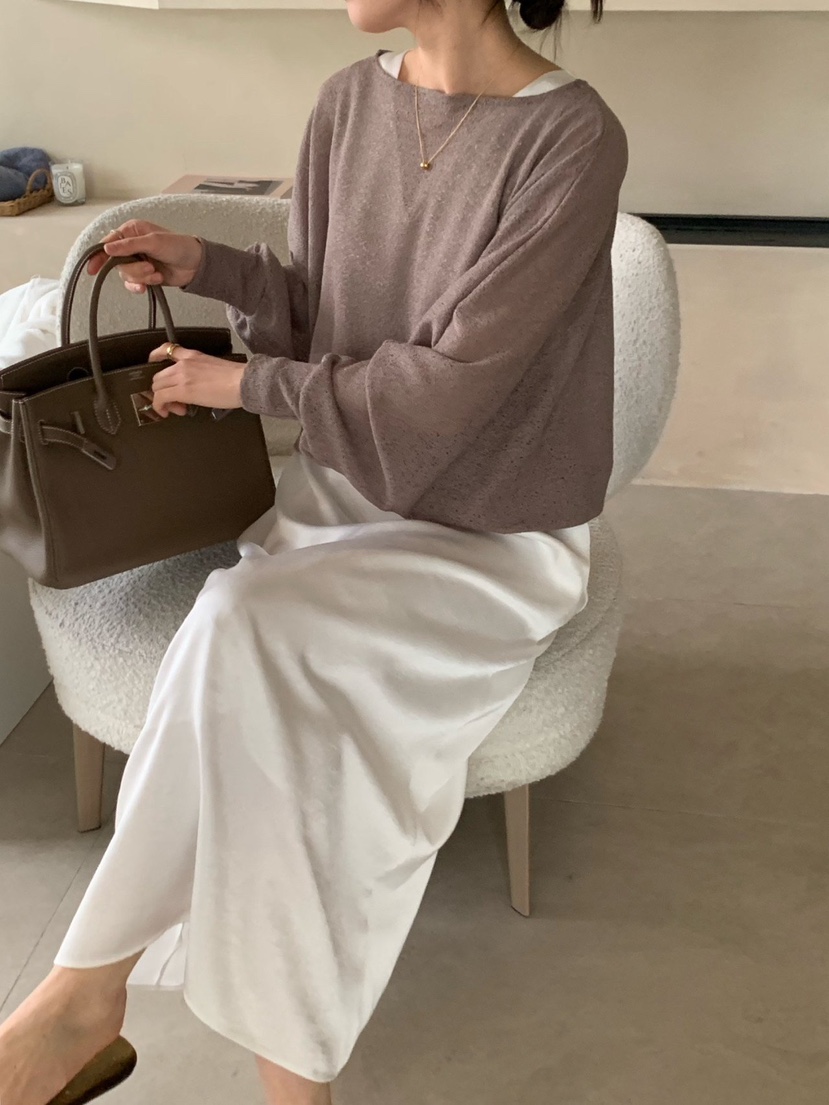 COBALT BLUE韓國東大門代購女士新款26春夏時尚職業針織衫COBALT BLUE針織衫