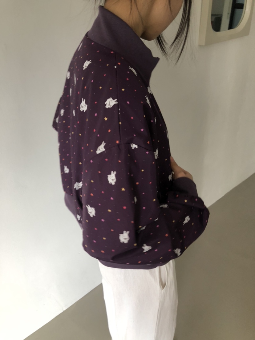 FLASH/I LOVE ME韓國東大門代購女裝新款人氣夾克羅紋FLASH/I LOVE ME夾克