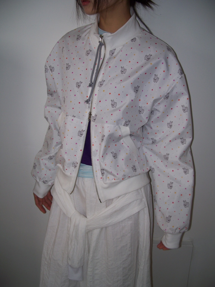 FLASH/I LOVE ME韓國東大門代購女裝新款人氣夾克羅紋FLASH/I LOVE ME夾克