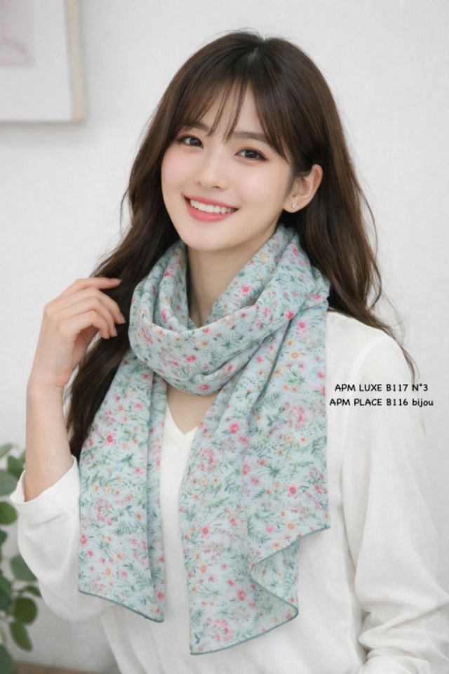 N3韓國東大門代購女裝新品推薦26春夏休閑人氣圍巾披肩圍巾N3圍巾/披肩