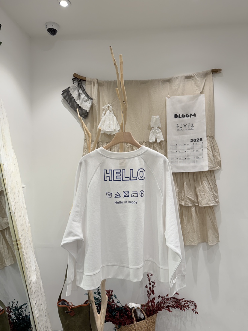 BLOOM韓國直郵實拍女士新品時尚職業推薦熱賣26春夏休閑衛衣BLOOM-S衛衣