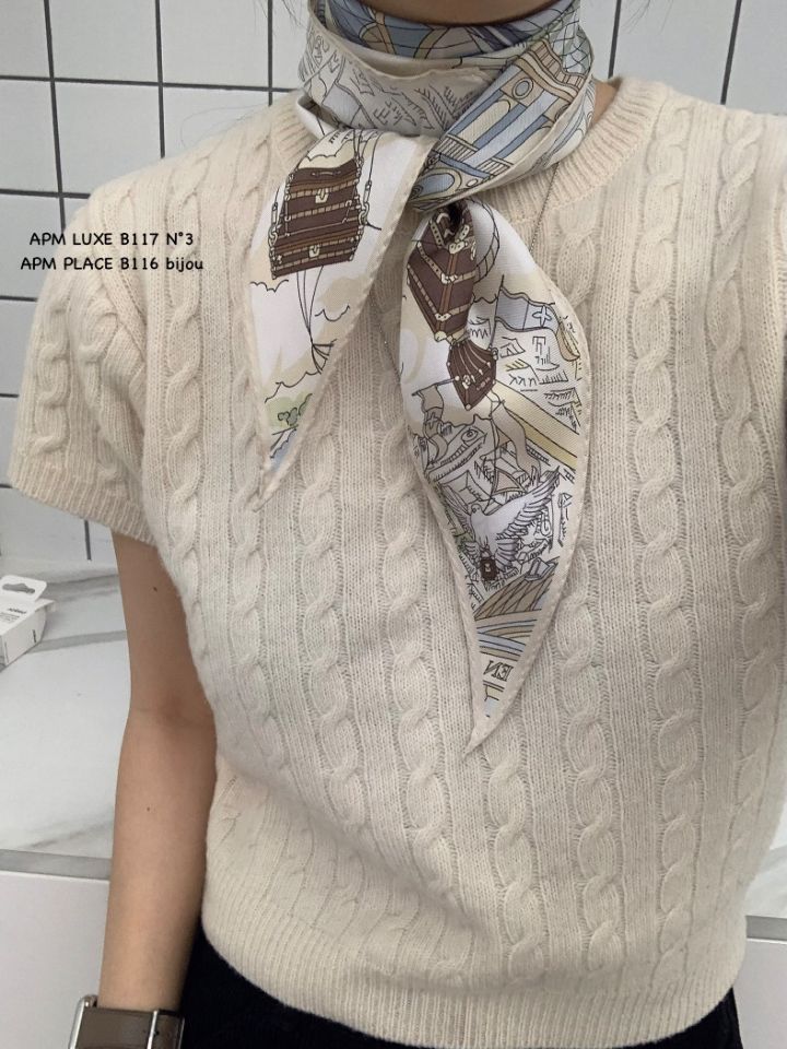 N3韓國直郵女裝新款時尚職業休閑人氣推薦熱賣圍巾披肩絲綢N3圍巾/披肩