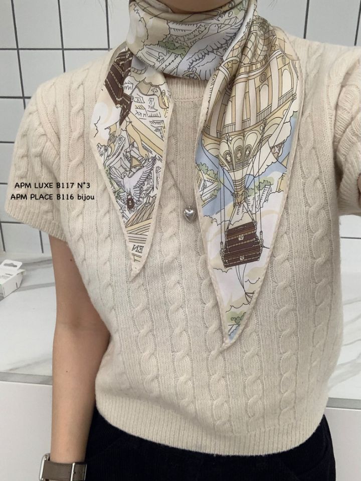 N3韓國直郵女裝新款時尚職業休閑人氣推薦熱賣圍巾披肩絲綢N3圍巾/披肩