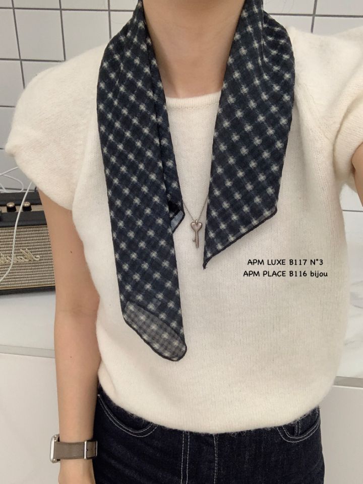 N3韓國直郵女士新品時尚人氣26春夏推薦休閑熱賣圍巾披肩N3圍巾/披肩