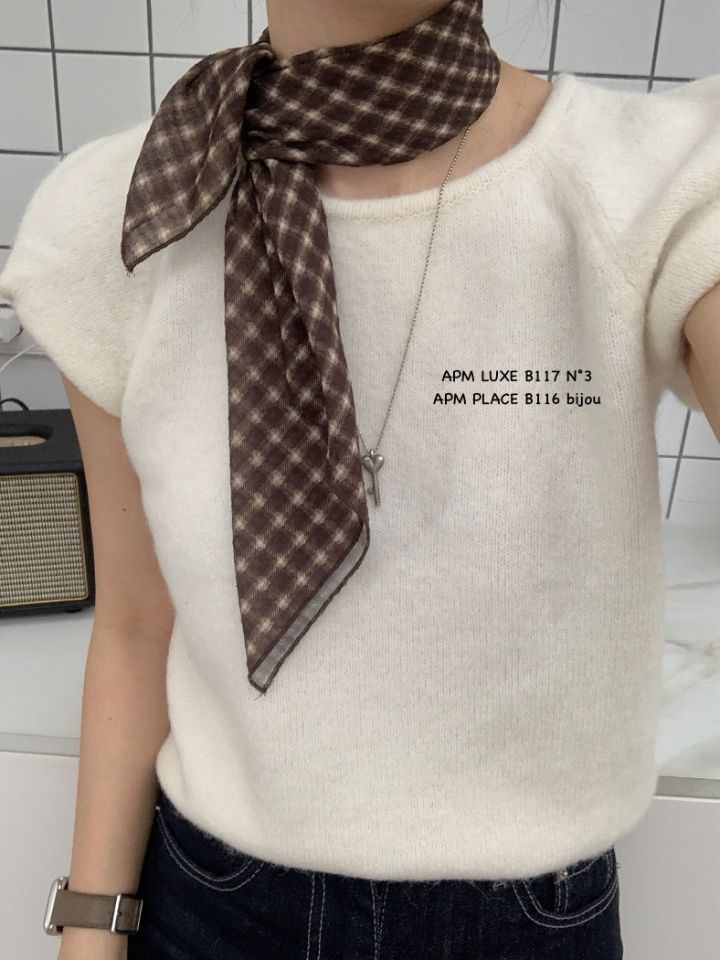 N3韓國直郵女士新品時尚人氣26春夏推薦休閑熱賣圍巾披肩N3圍巾/披肩