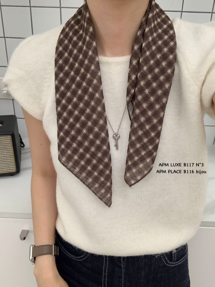 N3韓國直郵女士新品時尚人氣26春夏推薦休閑熱賣圍巾披肩N3圍巾/披肩